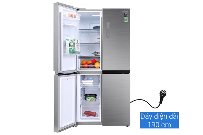 Tủ Lạnh Samsung Inverter 488 Lít Multi Door RF48A4010M9/SV